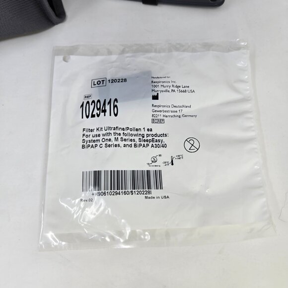 Philips Respironics REMStar Pro C-Flex+ CPAP Unit Carry Bag New Tube - Picture 7 of 10